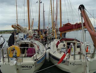 The Fleet settling into Yarmouth
